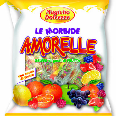 JELEURI CU AROMA DE FRUCTE 250 G AMORELLE