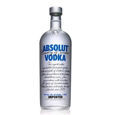 vodca absolut blue 1L