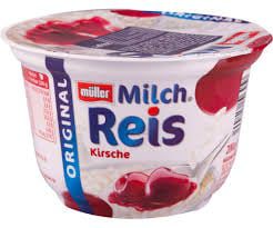 MULLER OREZ CU LAPTE REIS CIRESE 200gr
